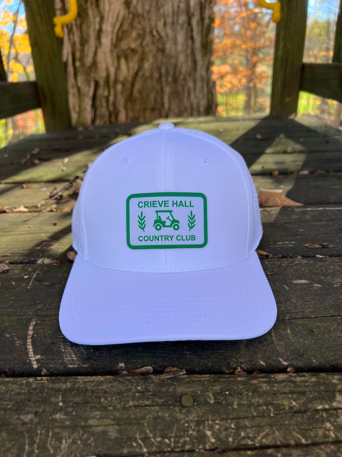 CHCC White Performance Hat